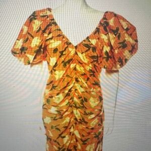 Agua by Auga Bendita Floral Print Long Dress Brand NEW! (M)